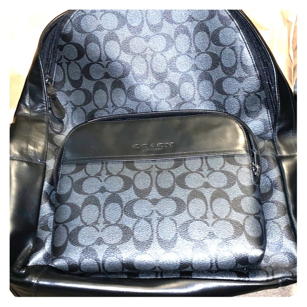 HOUSTON BACKPACK IN SIGNATURE CANVAS - Picture 1 of 3